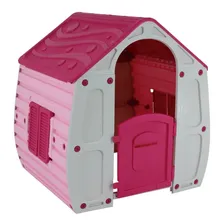 Casinha De Brinquedo Infantil De Criança Magical Rosa Belfix Foto  mini 1