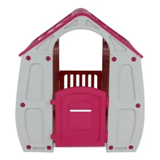 Casinha De Brinquedo Infantil De Criança Magical Rosa Belfix Foto mini  3