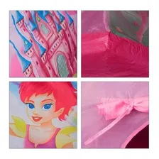 Casinha Infantil Cabana Barraca Castelo Das Princesas Rosa Foto mini  3