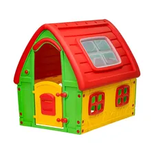 Casinha Infantil Playground Grande Plástico Colorida Zippy Cor Amarelo Foto mini 1