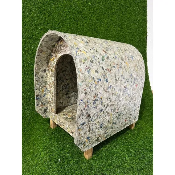 Casinha Pet Ecológica Madeira Coelho Gato Cão Foto 1