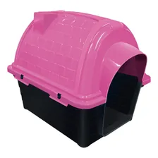 Casinha Pet Iglu Para Cachorros N5 Furacão Pet Cor Rosa Foto mini  2
