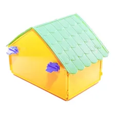 Casinha Plástica Para Hamster Roedores Gaiola De Hamster Foto mini 2