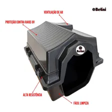 Casinha Plástico N5 Fácil Montagem Para Cachorro + Cor Azul Foto mini 4