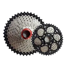 Cassete 10v Bike Mtb Sunshine Index 10v 11/42 Cinza/preto Foto mini 1