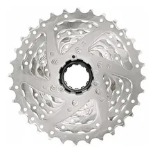 Cassete Bike Sunrace M96 9v 11/34 Cor Prateado Quantidade máxima de dentes 34 Quantidade mínima de dentes 11 Foto mini 3