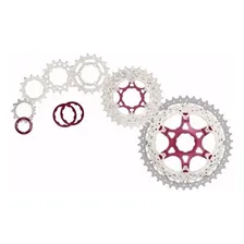 Cassete Catraca Sunrace Mx8 11v 11-42d Prata / Vermelho 401g Foto mini 4