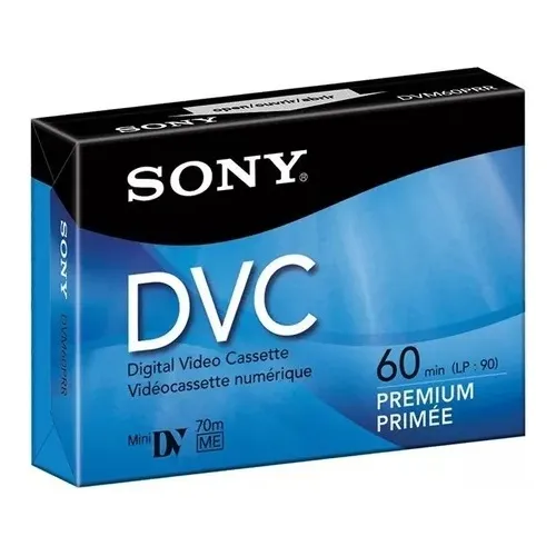 Cassete Dvc Sony Mini Dv 60 Min DVM60prrj Foto 1