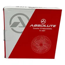 Cassete K7 10v 11x46 Absolute Alumínio Níquel Vermelho Preto Foto mini 4