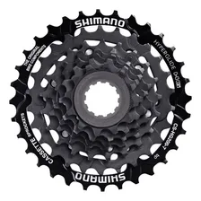 Cassete K7 Bicicleta Mtb Shimano Hg200 7v 12/32d Cor Preto Foto  mini 1