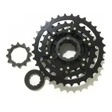 Cassete K7 Bicicleta Mtb Shimano Hg200 7v 12/32d Cor Preto Foto mini 4
