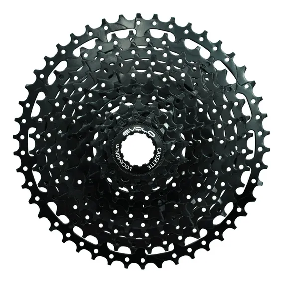 Cassete K7 Evolo 11v 11-46 Compativel Sram Shimano Preto Foto 1