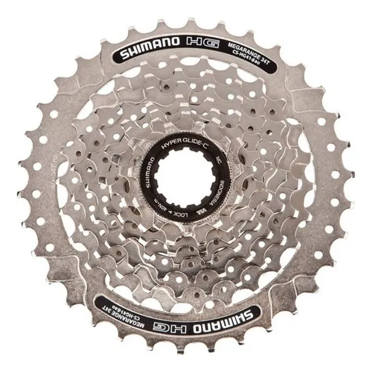 Cassete K7 Shimano Hg41 8v 11-34 Acera Alivio Megarange Foto 1