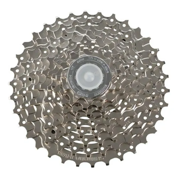 Cassete Shimano Alivio Hg400 9v 12-36 375g Mtb Cor Prateado Foto 1