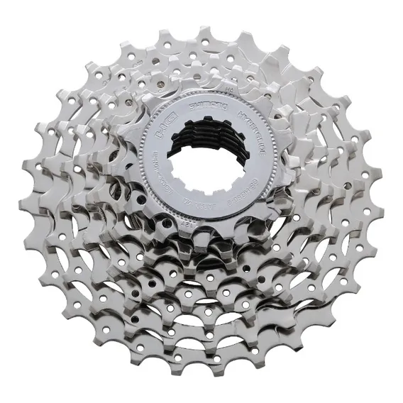 Cassete Shimano Sora Cs-hg50 9 Velocidades 11/30 Dentes Cor Prateado Foto 1