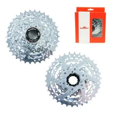 Cassete Sunrace M40 7v 11-34 309g Mtb Bike Cor Prateado Foto mini 3