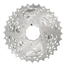 Cassete Sunrace M66 8v 11/34 Prata Bicicleta Mtb Speed Index Foto mini 3