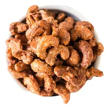 Castanha Caju Caramelizada C/ Gergelim 500g Natural Spices Foto mini  3