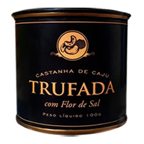 Castanha De Caju Trufada C/ Flor De Sal 100g Foto 1
