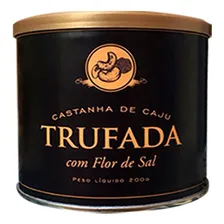 Castanha De Caju Trufada Com Flor De Sal 200g Foto mini 1