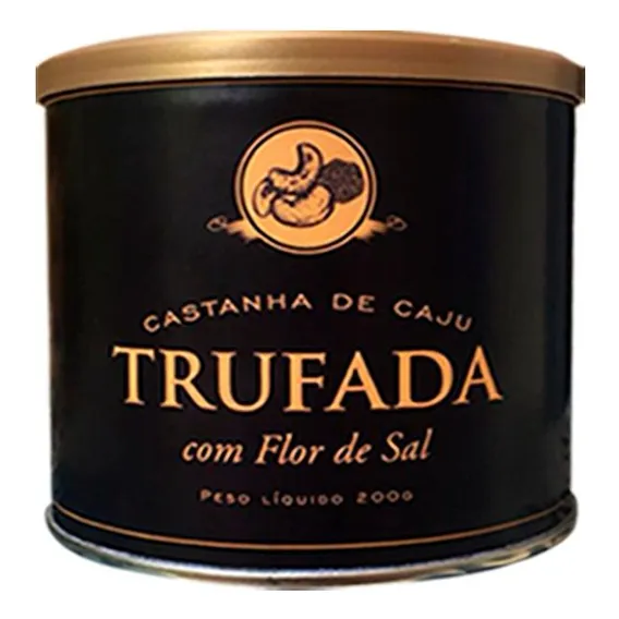 Castanha De Caju Trufada Com Flor De Sal 200g Foto 1