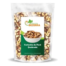 Castanha Do Pará Quebrada Sem Casca - 500g Foto  mini 1