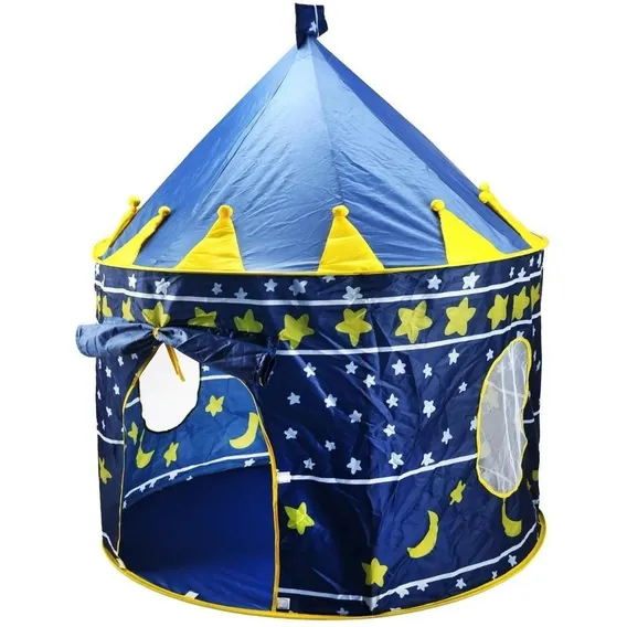 Castelinho Barraca Toca Tenda PrÃncipe Barraca Infantil Azul Foto 1
