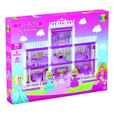 Castelinho Casa Da Princesa 160 Com 2 Bonecas Foto mini  2
