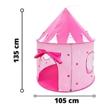Castelo Cabana Barraca Princesa Infantil Menina Brinquedo Foto mini 3