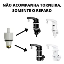 Castelo Reparo Registro P/ Torneira Elétrica Elegance Fame Acabamento Polido 110v/220v Foto mini 2