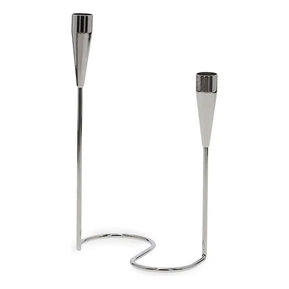 Castical Em Metal Prata Mart 22,5cm Foto 1