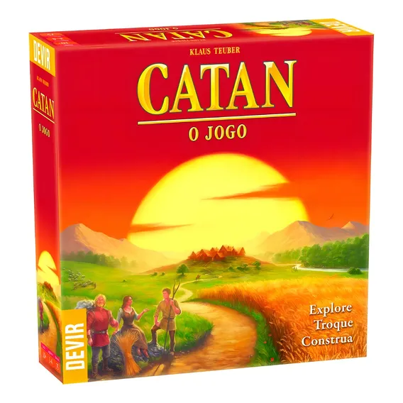 Catan Devir Catan Jogo de Tabuleiro Foto 1