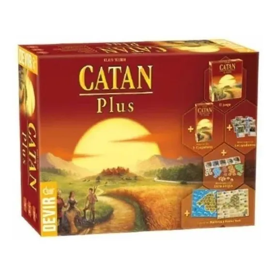 Catan Devir Catan Plus Espanhol Foto 1