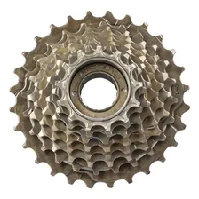 Catraca 7v Catraca Roda Livre 7v 21v Rosca 14-28 Mtb Bike Cor Cinza-escuro Quantidade máxima de dentes 28 Quantidade mÃnima de dentes 14 Foto mini 1