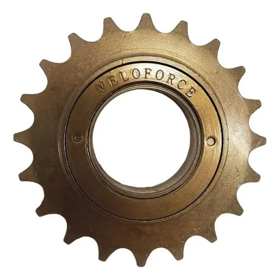 Catraca Bicicleta Roda Livre Bike 20 Dentes Esferada Dourada Foto 1