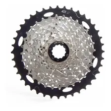 Catraca Cassete Gta 9v 11/40d Cromado K7 Mtb Xc 11-40d Mtb Foto  mini 1