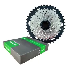 Catraca Cassete Gta 9v 11/40d Cromado K7 Mtb Xc 11-40d Mtb Foto mini  3