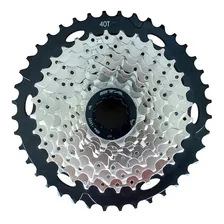 Catraca Cassete Gta 9v 11/40d Cromado K7 Mtb Xc 11-40d Mtb Foto mini  2