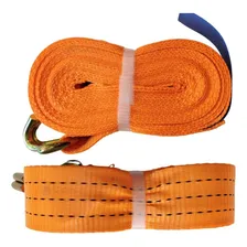 Catraca Com Cinta De Amarração Carga 3ton 9mts Com Gancho J Cor Laranja Foto mini  3