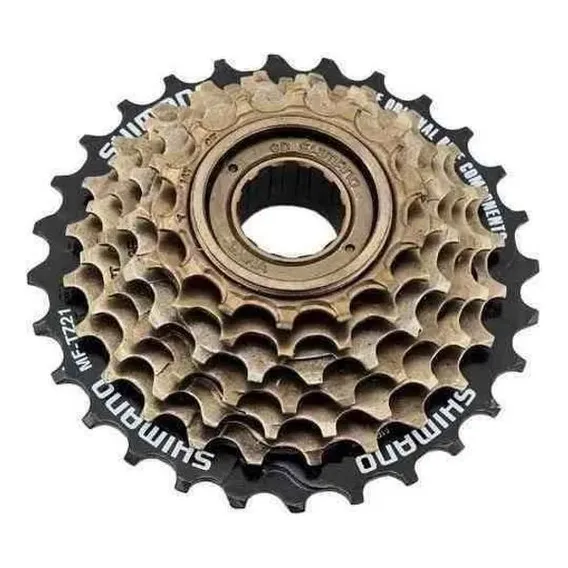 Catraca Roda Livre 7v Mf-tz500 Index 14/28 Shimano Bike Foto 1