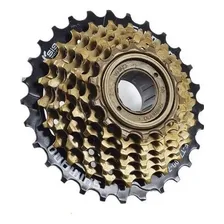 Catraca Roda Livre 7v Rosca Tz-21 Shimano 14/28 Dentes Foto mini 3