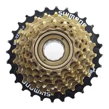 Catraca Roda Livre 7v Rosca Tz-21 Shimano 14/28 Dentes Foto mini 4