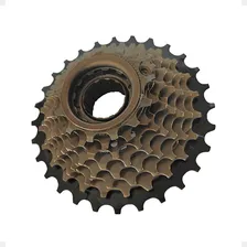 Catraca Roda Livre 8v 13/28d Rosca Paco 24 Marchas Bike Mtb Cor Preto Foto  mini 1