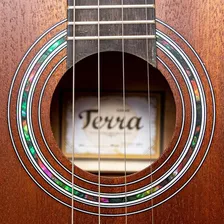 Cavaco Acústico Mahogany Com Capa Cavaquinho Terra Tcv 01-mh Foto mini  3