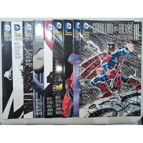 Cavaleiro Das Trevas 3 Raca Superior: Cavaleiro Das Trevas 3 Raca Superior, De Frank Miller. Editora Panini, Capa Mole Em Português, 2017 Foto 1