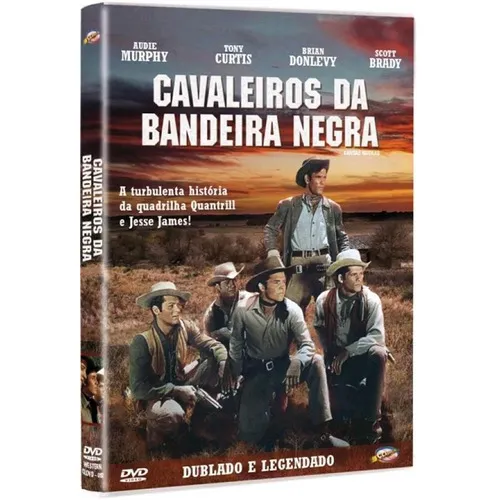 Cavaleiros Da Bandeira Negra - Dvd - Audie Murphy - Novo Foto 1
