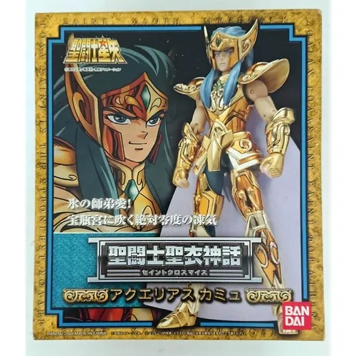 Cavaleiros Do Zodiaco Camus Aquario Cloth Myth 1.0 Bandai Foto 1
