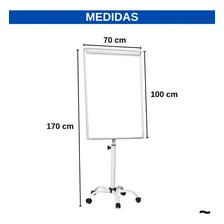 Cavalete Flip Stalo Chart C/ Rodas Stalo Foto  mini 1