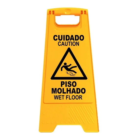 Cavalete Sinalizador Piso Molhado Foto 1