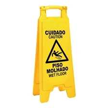 Cavalete Sinalizador Piso Molhado Foto mini 2